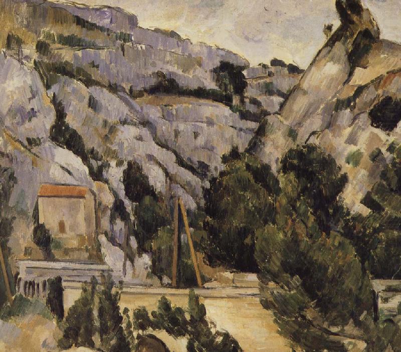 Paul Cezanne viaduct china oil painting image